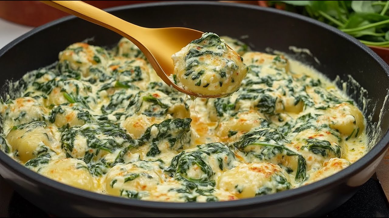 Gnocchi di ricotta e spinaci